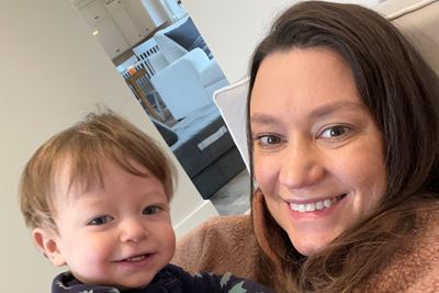 Dr. Carbone and baby