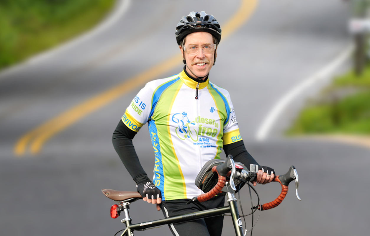 closer to free bicyclist