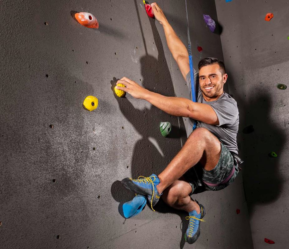 mike funaro rock climbing