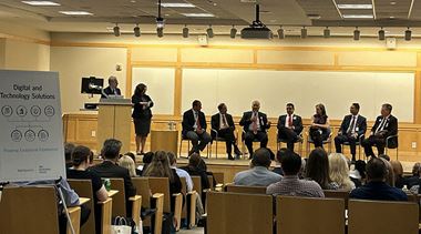 Information Technology Services leads giving talk