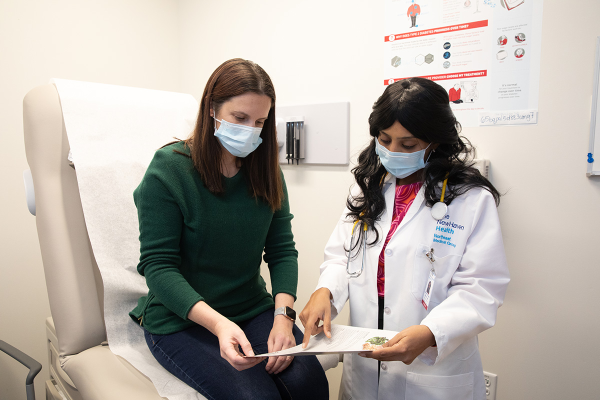 L. Priyanka Mahali, MD and Amber Rossi