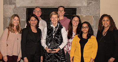 Ann Drabinski, APRN (center)