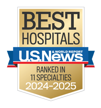 Ranked in 11 Specialties