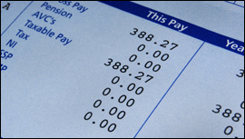 Paperless pay stubs