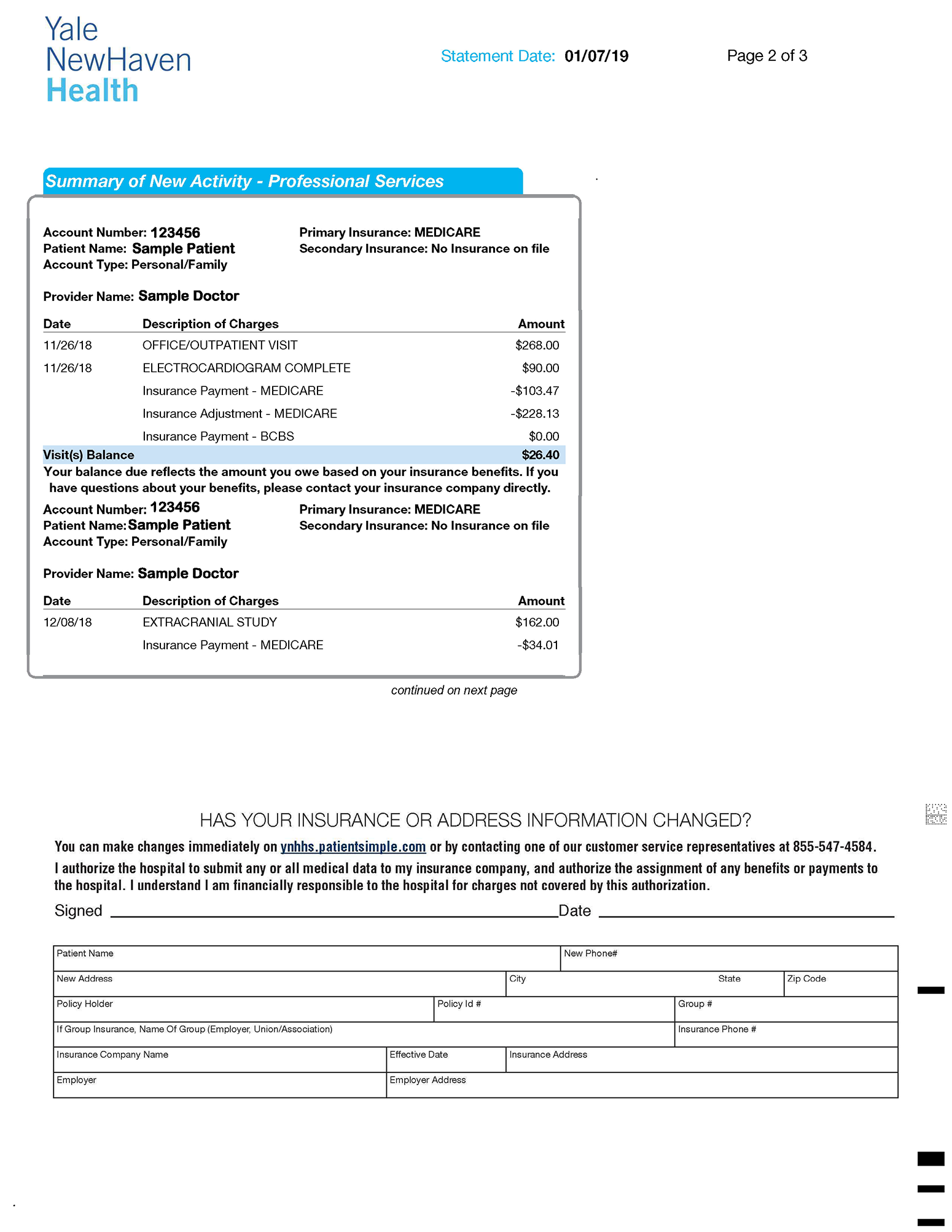 Billing &amp; Insurance Yale New Haven Hospital